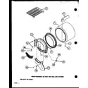Amana LGD251/P7762232W front bulkhead diagram