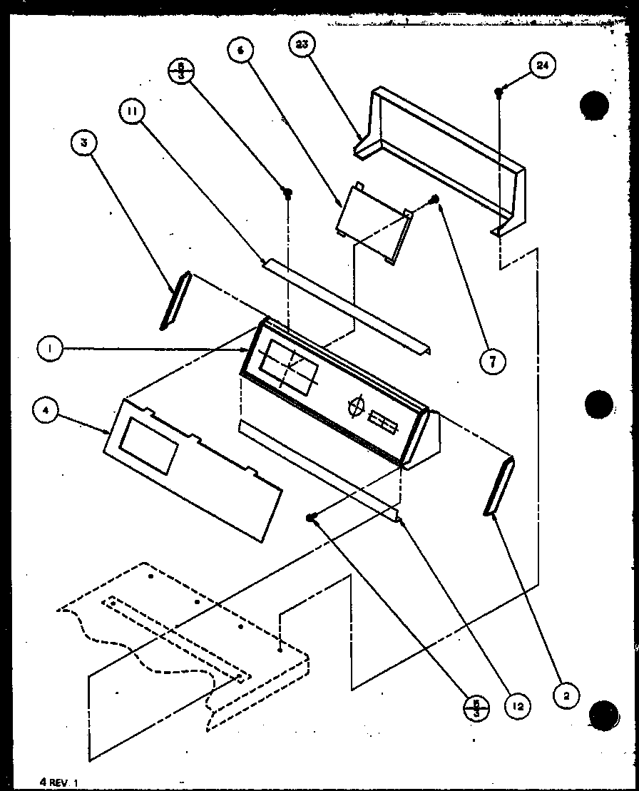 Amana LED950/P7804827W null diagram