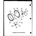 Amana LED950/P7804827W rear bulkhead diagram