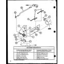Amana LE9002/P7804813W gas burner conversion kits (lg2912/p7804818w) (le2812/p7804816w) (le9012/p7804814w) diagram