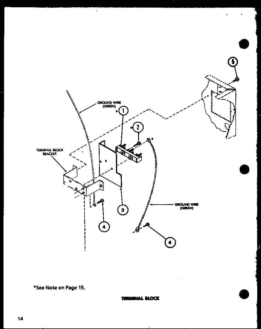 Amana LG2812/P7804824W terminal block (le2802/p7804823w) (le2902/p7804825w) (le9002/p7804821w) diagram