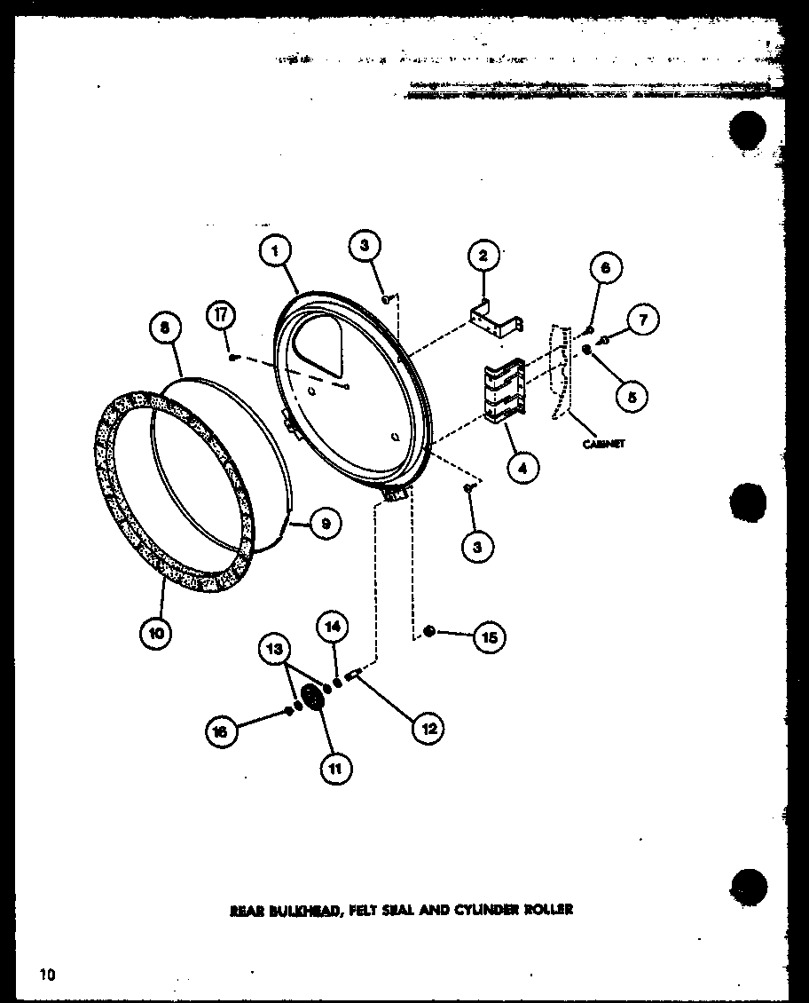 Amana LG1112/P7762226W rear bulkhead diagram