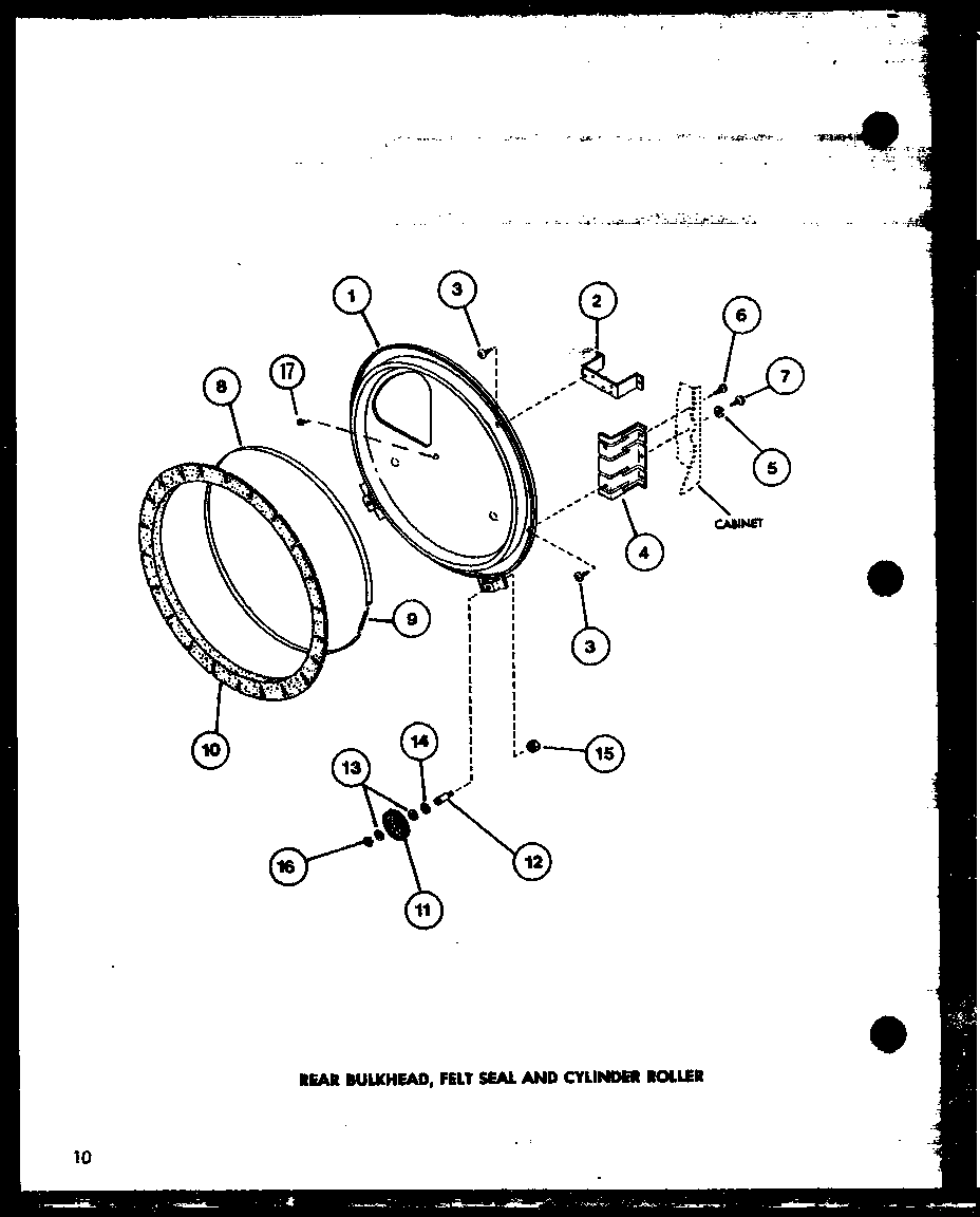 Amana CG2412/P7762236W rear bulkhead diagram