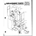 Amana GSC-125-AH replacement parts diagram