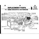Amana YY-120-B4 replacement parts diagram