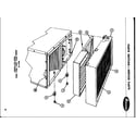 Amana AXPK505-1 cabinet diagram