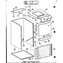 Amana VBC-35/P54882-6 cabinet and chasis parts (vbc-18ct-1j/p54878-1c) (vbc-18ct-1j/p54878-7c) (vbc-23ct-1j/p54878-2c) (vbc-23ct-1j/p54878-8c) (vbc-30ct-1j/p54878-3c) (vbc-30ct-1j/p54878-9c) (vbc-35ct-1j/p54878-4c) (vbc-35ct-1j/p54878-10c) diagram