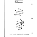 Amana VBC-35/P54882-6 hanging bracket and refrigeration connections (vbc-18ct-1j/p54878-1c) (vbc-18ct-1j/p54878-7c) (vbc-23ct-1j/p54878-2c) (vbc-23ct-1j/p54878-8c) (vbc-30ct-1j/p54878-3c) (vbc-30ct-1j/p54878-9c) (vbc-35ct-1j/p54878-4c) (vbc-35ct-1j/p54878-10c) diagram