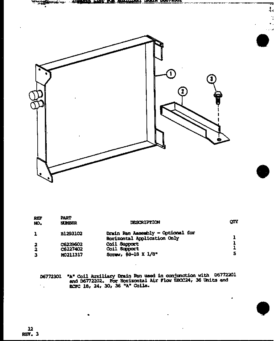 Amana D6802001 (d6772301) diagram