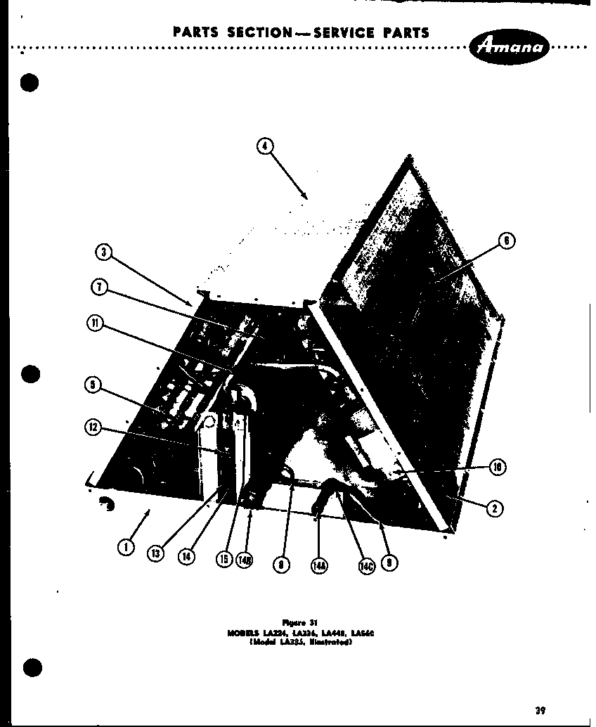 Amana LA560 (la224) (la336) (la448) (la560) diagram