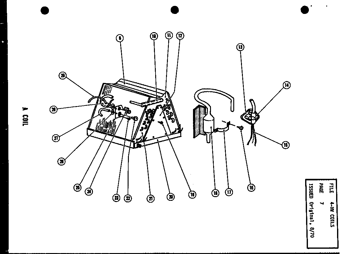Amana LB4/5 a coil (la2) (la2a) (la3) (la3a) (la4) (la4a) (la5) (lah5a) (lh2/3a) (lh4/5a) (lh4.5a) diagram