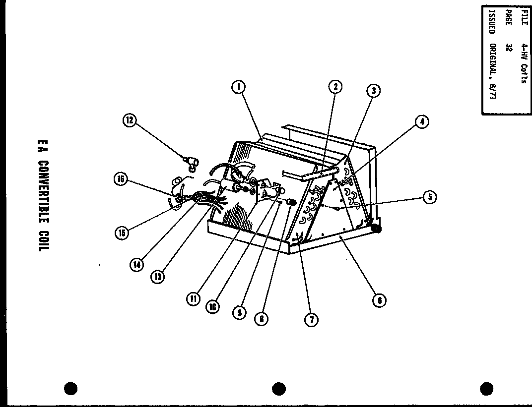 Amana EA48X/P52801-5C ea convertible coil (ea48x/p52801-5c) (ea58x/p52801-6c) diagram
