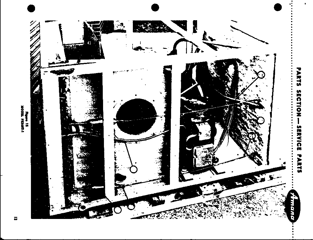Amana PK448T-1 (pk224-1) (pk224-1a) (pk336-1) (pkh224-1) (pkh336-1) (pkh336-1a) (pk448t-1) (pk560t-1) (pkh448t-1) (pkh448t-1a) (pkh560t-1) diagram
