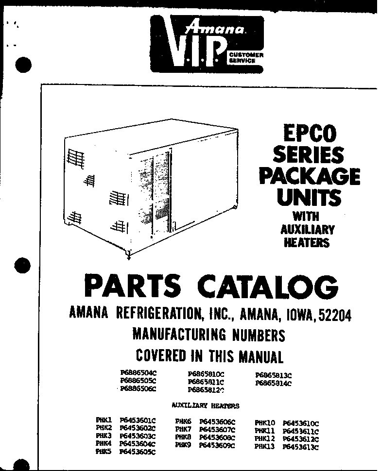 Amana PHK10/P9976703C (odtk03/p6454001c) diagram