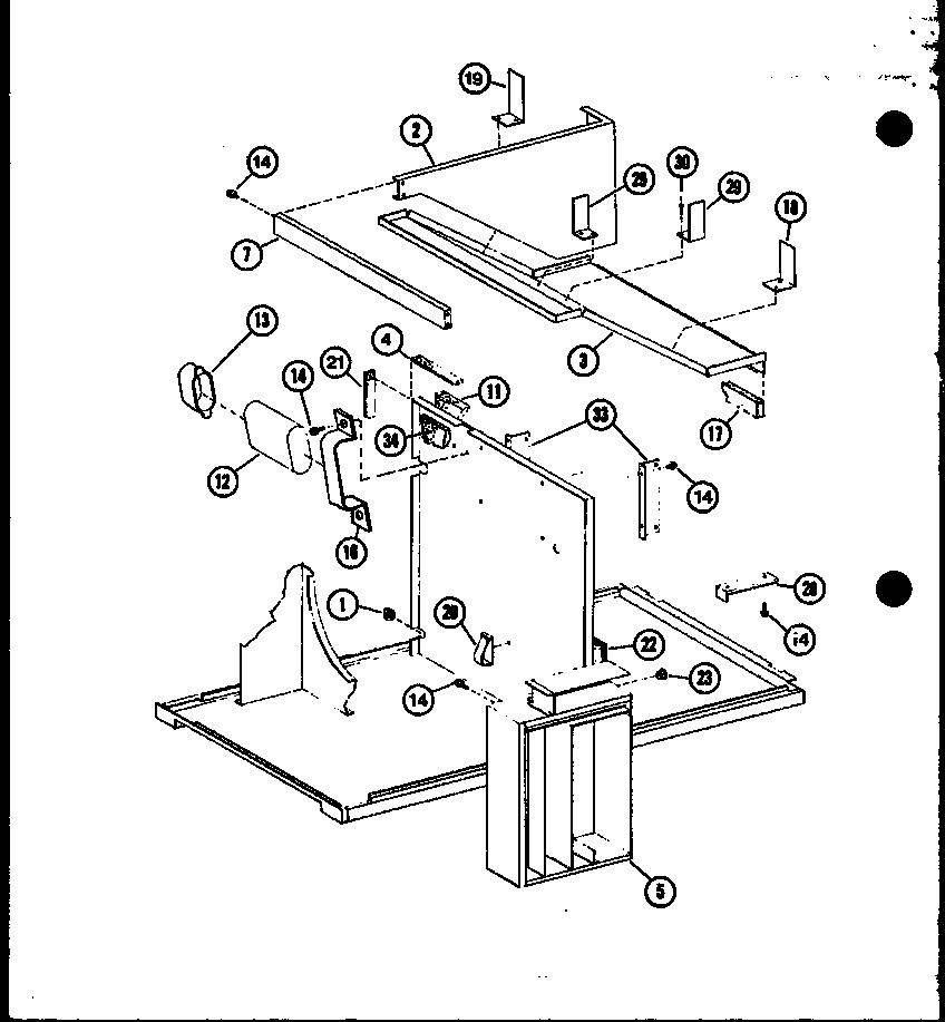Amana PHK10/P9976703C (epco42001f/p6865810c) (epco60001f/p6865811c) (epco60003f/p6865812c) (epco48001f/p6865813c) (epco48003f/p6865814c) diagram