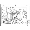 Amana E.G.24/80-1 interior cabinet parts diagram
