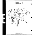Amana EG5,12-3/P54629-35C system & air parts (eg2,12-1/p54688-7c) (eg2.5,12-1/p54688-6c) (eg3,12-1/p54688-5c) diagram