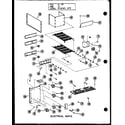 Amana EFS-0929-1A/P96220-18F electrical parts (efl-2070-1a/p96224-23f) (efl-2087-1a/p96224-24f) (efl-20105-1a/p96224-25f) (efl-20122-1a/p96224-26f) diagram