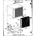 Amana CR4-1/P55201-7C condenser and cabinet parts (cr1.5-1/p55200-1c) (cr2-1/p55200-7c) (cr2.5-1/p55200-8c) (cr2.5-1/p55200-3c) (cr3-1/p55200-4c) diagram
