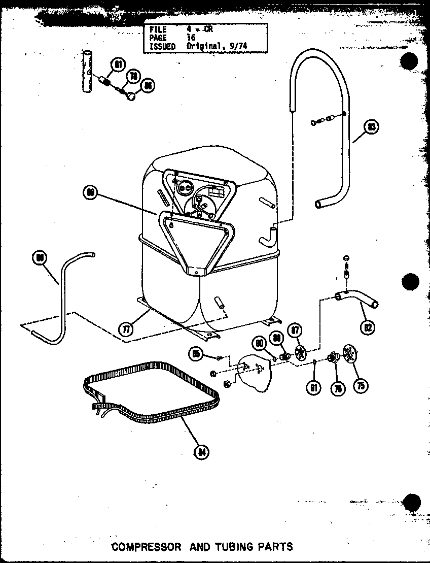 Amana CR2-1/P55200-7C compressor and tubing parts (cr3.5-1k/p55201-1c) (cr3.5-1k/p55201-6c) (cr4-1/p55201-2c) (cr4-1/p55201-7c) (cr4-3/p55201-3c) (cr4-3/p55201-8c) (cr5-1/p55201-4c) (cr5-1/p55201-9c) (cr5-3/p55201-5c) (cr5-3/p55201-10c) diagram