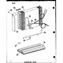 Amana ECFC24HOH-A/P68598-1C evaporator parts diagram
