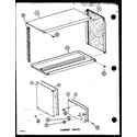 Amana SCFC30HOHD/P1100902C cabinet parts diagram