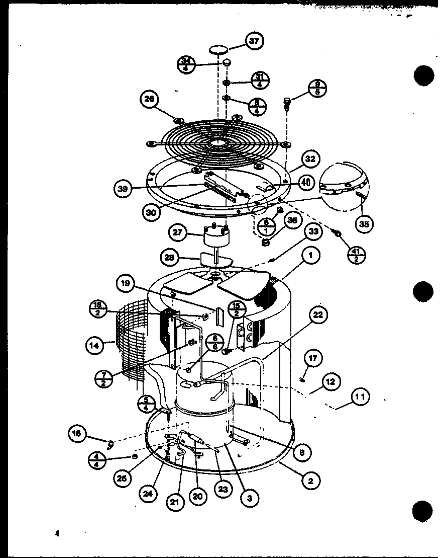 Amana ARCF60U01A/P9917904C preform coil assembly diagram