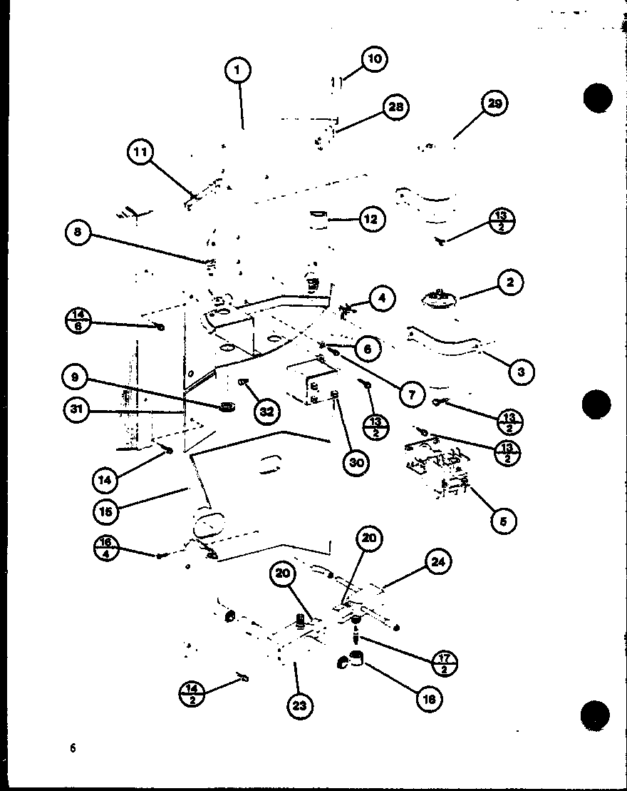 Amana ARCF60U01A/P9917904C control assembly diagram