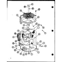 Amana VRCF18U01B/P9917909C preform coil assembly diagram
