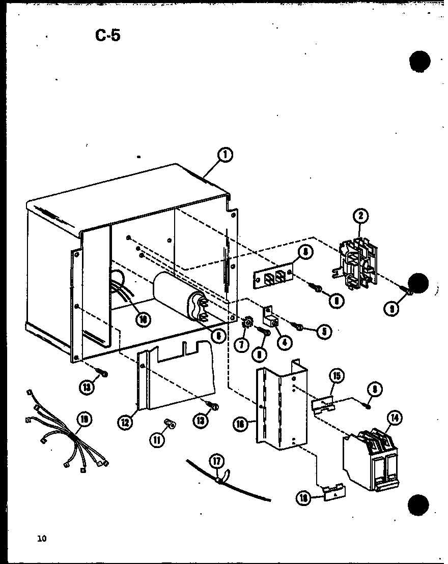 Amana RCF24U01B/P68446-6C control box diagram