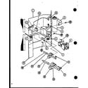 Amana VRCF18U01C/P9885210C control assembly diagram