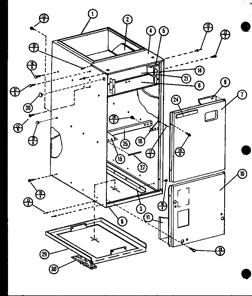 Amana EBCC2400MDM/P9846204C (ebcc2400mbm/9846201c) (ebcc3000mbm/p9846202c) (ebcc3600mbm/p9846203c) (ebcc2400mdm/p9846204c) (ebcc3000mdm/p9846205c) (ebcc3600mdm/p9846206c) diagram