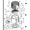 Amana VRCF18U01D/P1106801C condenser diagram