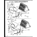 Amana SCFC48AOVE/P6904313C "a" coil tubing arrangements diagram