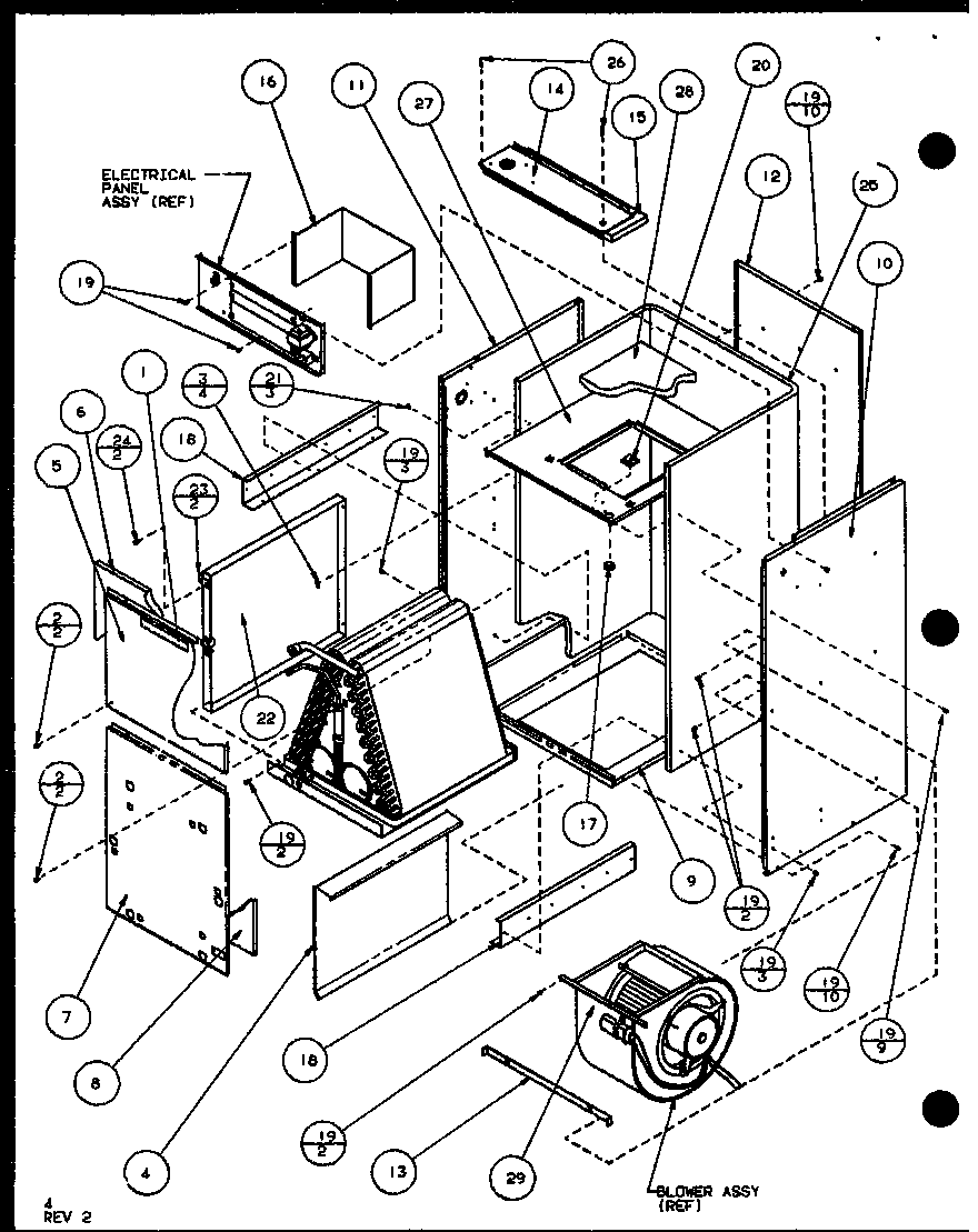 Amana BCAA18C002A/P1102001C (bcaa18c002a/p1102001c) (bcaa18c002b/p1135101c) (bcaa24c002a/p1102002c) (bcaa24c002b/p1135102c) (bcaa30c002a/p1102003c) (bcaa30c002b/p1135103c) (bcaa36c002a/p1102004c) (bcaa36c002b/p1135104c) diagram