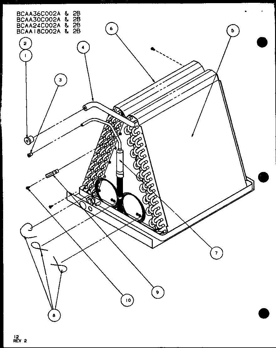 Amana BCAA18C002A/P1102001C (bcaa18c002a/p1102001c) (bcaa18c002b/p1135101c) (bcaa24c002a/p1102002c) (bcaa24c002b/p1135102c) (bcaa30c002a/p1102003c) (bcaa30c002b/p1135103c) (bcaa36c002a/p1102004c) (bcaa36c002b/p1135104c) diagram