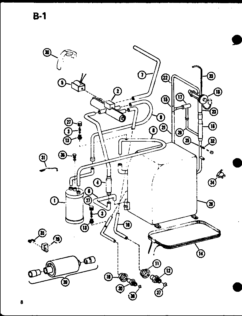 Amana D55338-20C (erhq48-001a/p55201-95c) (erhq48-003a/p55201-96c) (erhq60-001a/p55201-97c) (erhq60-003a/p55201-98c) diagram