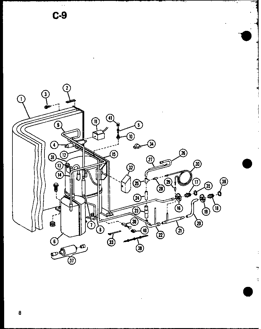 Amana ERHQ18-W01A/P67845-1C (erhq18-w01a/p67845-1c) (erhq24-w01a/p67845-2c) (erhq30-w01a/p67845-3c) (erhq36-w01a/p67845-4c) diagram