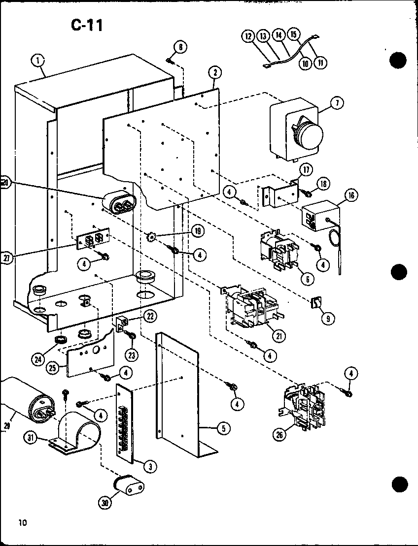 Amana ERHQ18-W01A/P67845-1C (erhq18-w01a/p67845-1c) (erhq24-w01a/p67845-2c) (erhq30-w01a/p67845-3c) (erhq36-w01a/p67845-4c) diagram