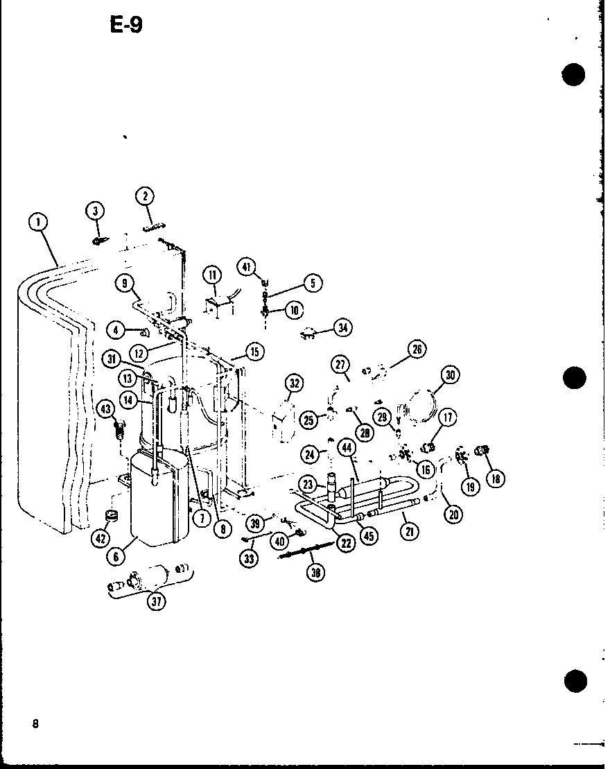 Amana ERQH18-W01B/P68522-1C (erhq24-w01b/p68522-2c) (erhq18-w01b/p68522-1c) diagram