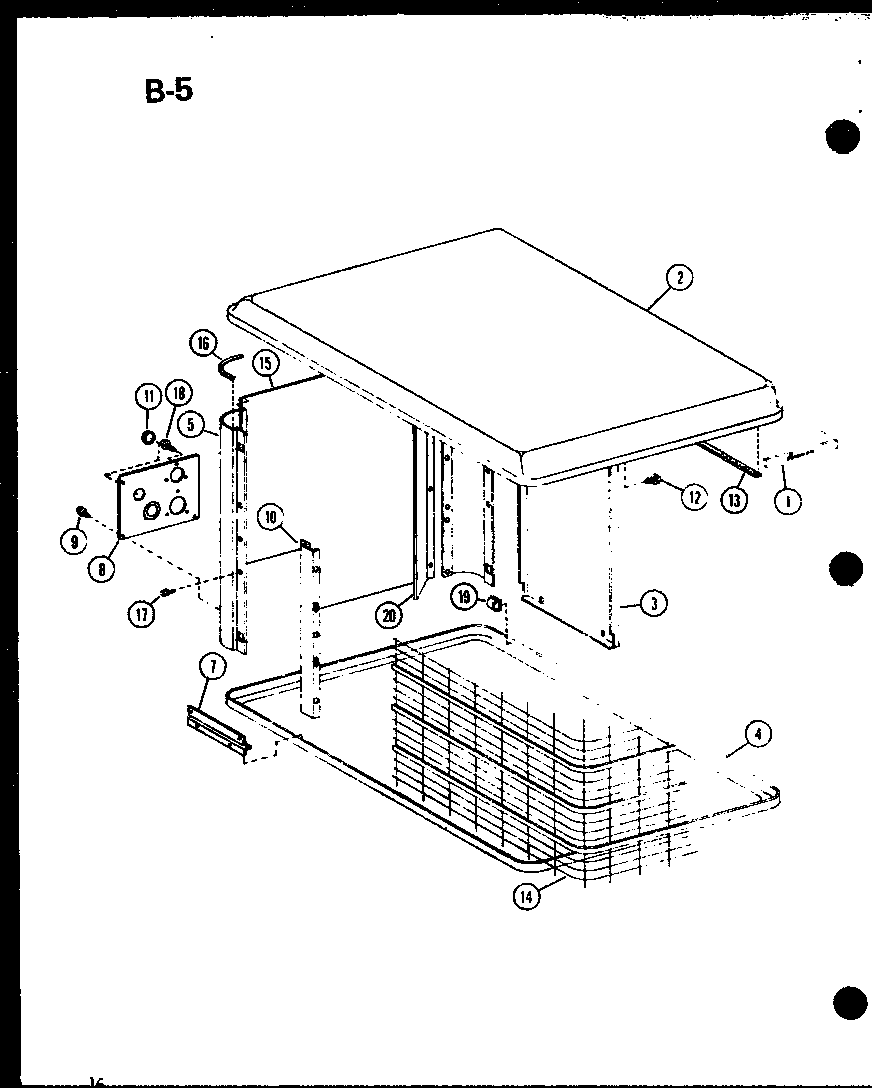 Amana ERHQ30-W01C/P68522-7C (erhq42-w01c/p68056-6c) (erhq48-w01c/p68056-7c) (erhq48-w03c/p68056-8c) (erhq60-w01c/p68056-9c) (erhq60-w03c/p68056-10c) diagram