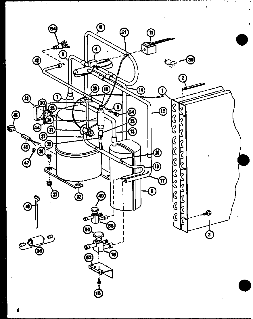 Amana ERHF42U01A/P9918401C (erhf42u01a/p9918401c) (erhf42u03a/p9918402c) diagram