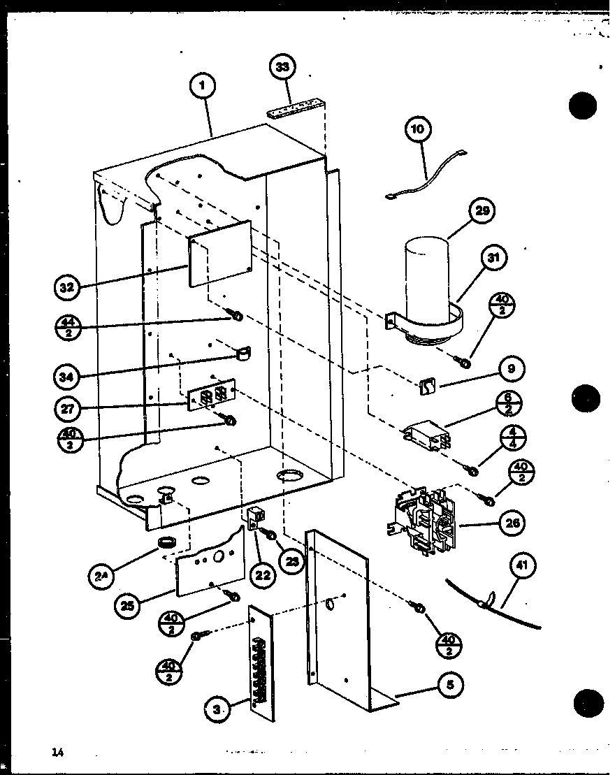 Amana ERHF42U01A/P9918401C null diagram