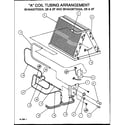 Amana BHAA30T002B/P1109707C "a" coil tubing arrangement (bhaa24t002a/p1109702c) (bhaa24t002f/p1109709c) (bhaa24t002b/p1109705c) (bhaa30t002b/p1109707c) (bhaa30t002f/p1109710c) (bhaa30t002a/p1109703c) (bhaa36t002a/p1109704c) (bhaa36t002b/p1109708c) (bhaa36t002f/p1109711c) diagram