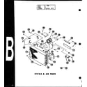 Amana PKH4-1J/P55197-13C system & air parts (pkh2-1h/p55196-12c) (pkh2-1h/p55196-15c) (pkh2.5-1h/p55196-13c) (pkh2.5-1h/p55196-16c) (pkh3-1h/p55196-14c) (pkh3-1h/p55196-17c) diagram