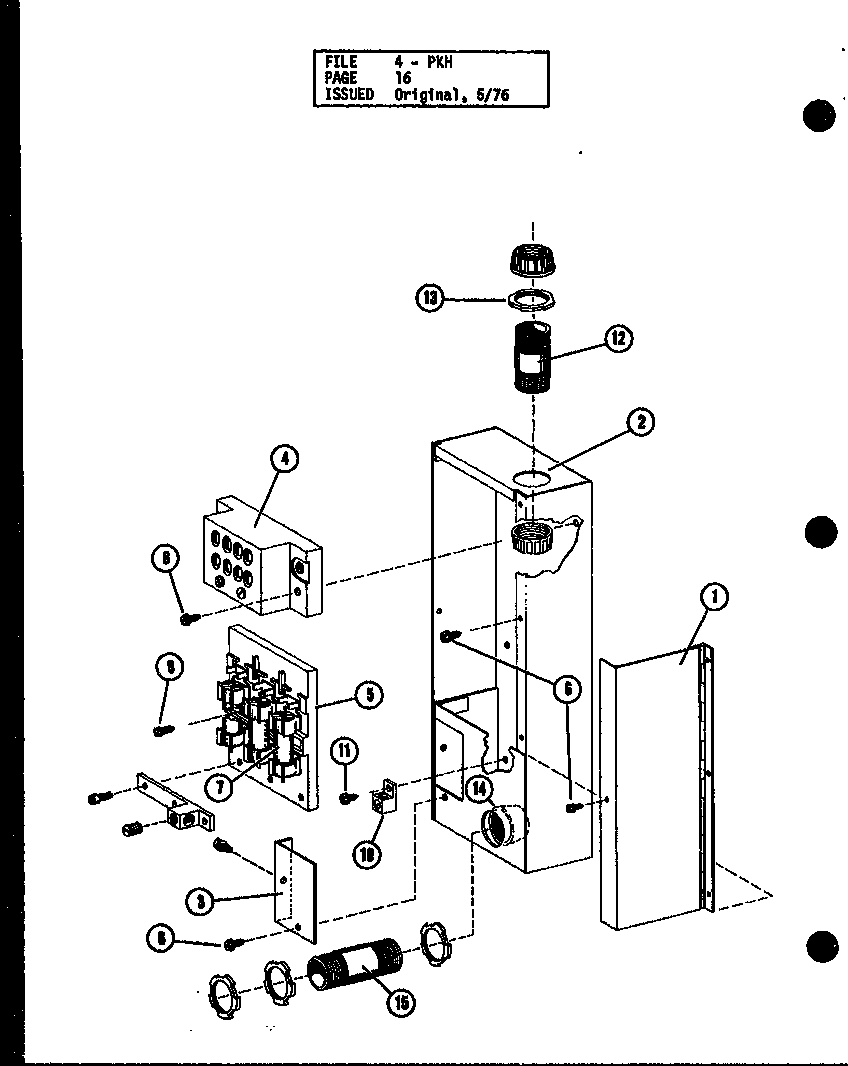 Amana PKH5-1W/P55600-15C (d61070-1c/p61070-1c) (d61070-2c/p61070-2c) diagram