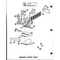 Amana PKH4-1W/P55600-13C auxiliary heater parts (d54475-3/p54475-3c) (d54444-6/p54444-6c) diagram