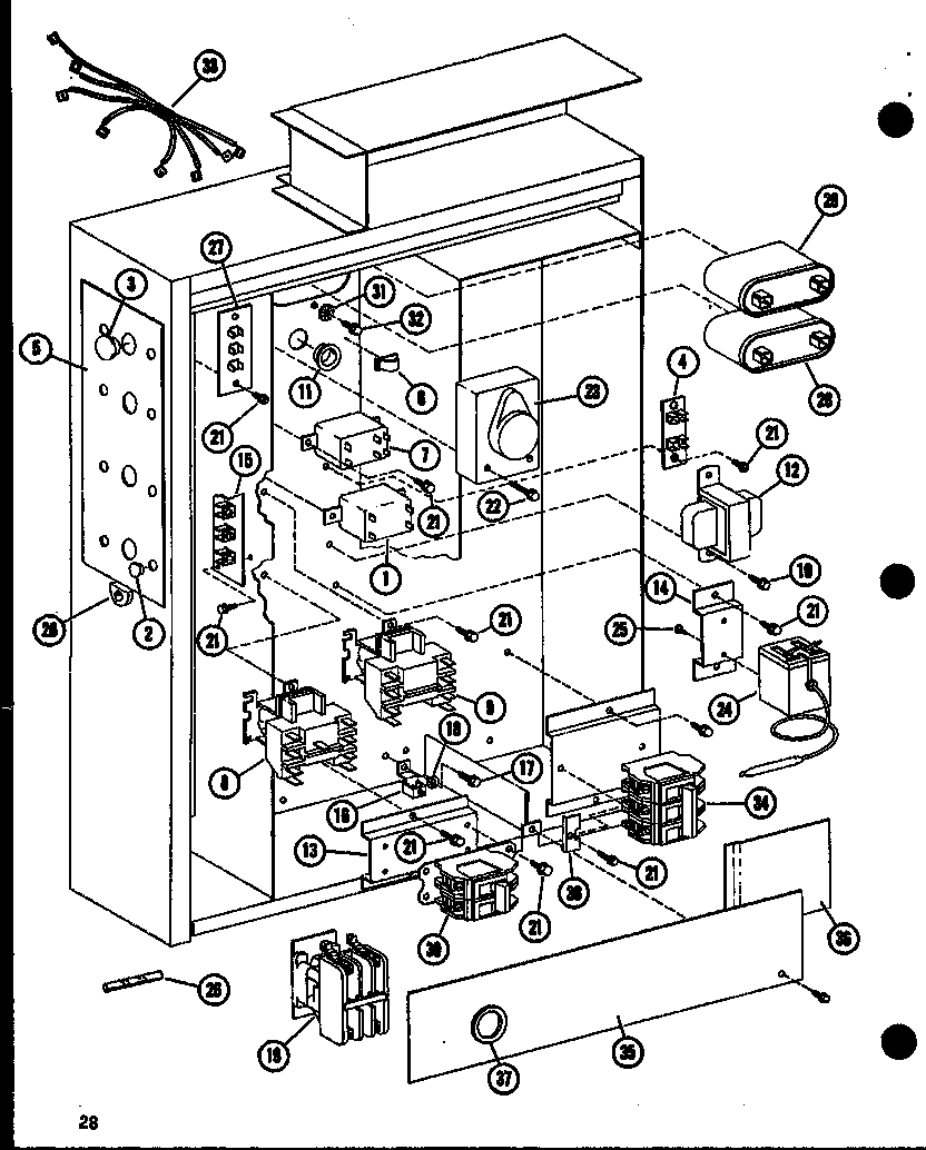 Amana D67225-1C/P67225-1C (epho4200-1/p67220-4c) (epho4200-3/p67220-5c) (epho4800-1/p67220-6c) (epho4800-3/p67220-7c) (epho6000-1/p67220-8c) (epho6000-3/p67220-9c) diagram