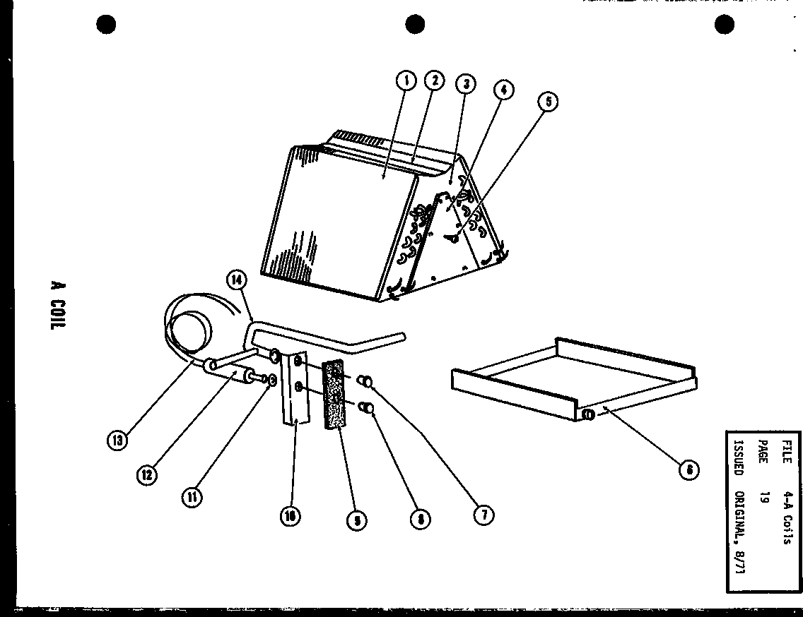 Amana C58380-24/P58380-24C a coil (ea18ct/p58197-1c) (ea22ct/p58197-2c) (ea29ct/p58197-4c) (ea35ct/p58197-3c) diagram