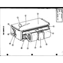Amana CB22CT-1/P54197-2C cb blower coil diagram